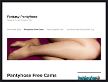 Tablet Screenshot of fantasypantyhose.com